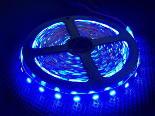 5m 5050 blue 300 led smd non-waterproof flexible 1m/60led strips led light for sale