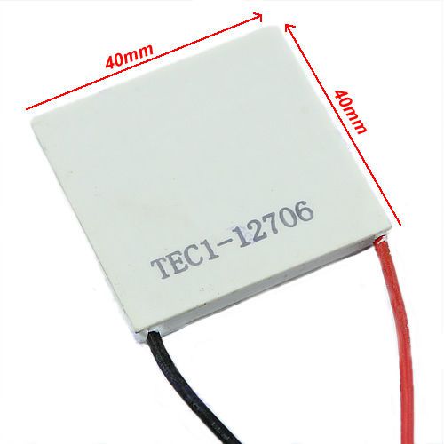 12V 60W TEC1-12706 Heatsink Thermoelectric Cooler Peltier Cool Plate Module