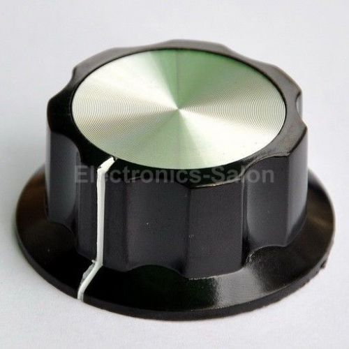 10x pot knobs, 1.74&#034; x 0.787&#034; shaft 1/4&#034;, mf-a05, for ham radio / audio for sale