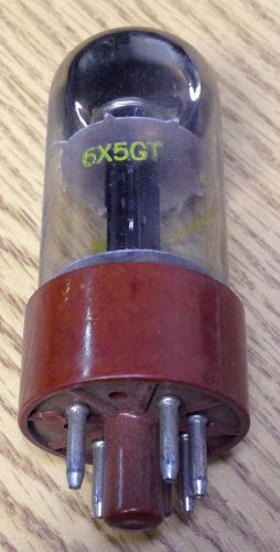 Raytheon Registered 6X5GT Tube