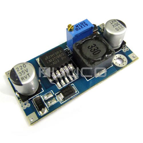 Mobile Adjustable Power DC 4-35V to 1.25-30V Low Ripple Buck Converter Adapter