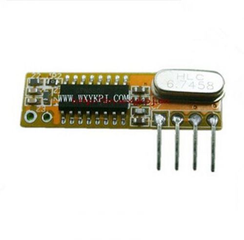 Super-heterdyne DC3.3-5V ASK RF Receiver Module 315/433.92MHz