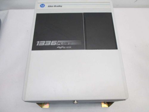 New allen bradley 1336f-brf75-aa-en plus ii 7-1/2hp 480v-ac motor drive d435636 for sale