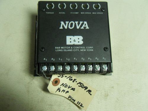 (o3-4) 1 b&amp;b motor &amp; control pm112 drive dc for sale