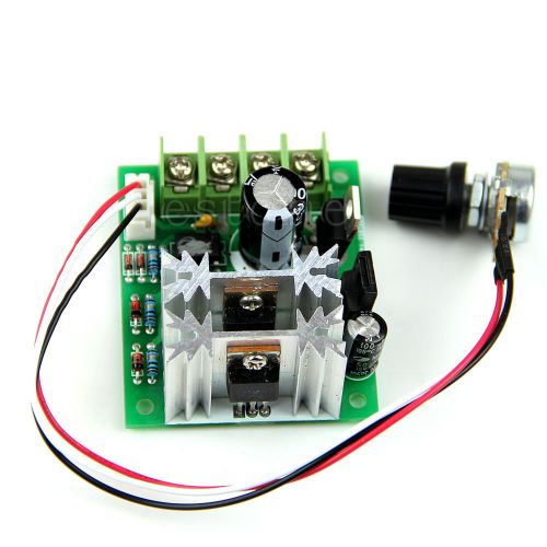 PWM DC Motor Speed Control Pulse Width Modulator Switch Controller 10A 6V/12/24V