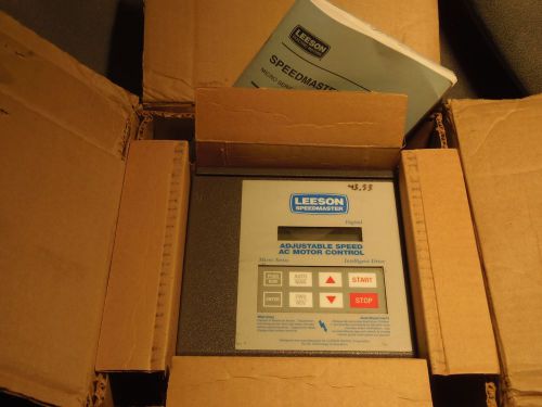 LEESON SPEEDMASTER 174923 ADJUSTABLE SPEED AC MOTOR CONTROL