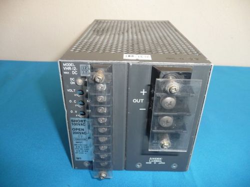 Nemic Lambda VHR-12-12V DC 15A VHR1212VDC 15A Power Supply 12VDC 15A