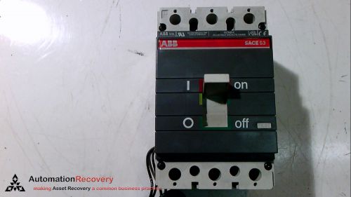 ABB S3L100MWS4, TRIP CIRUIT BREAKER 100 AMP, 3 POLE, NEW*