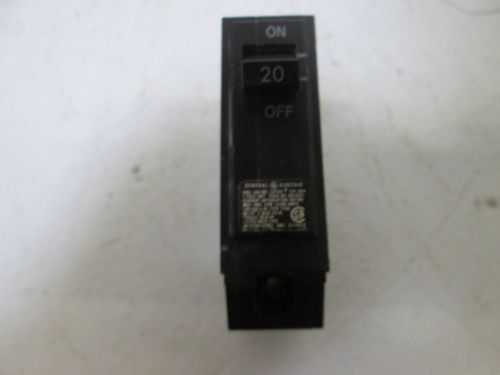 GENERAL ELECTRIC THQB120 CIRCUIT BREAKER *USED*