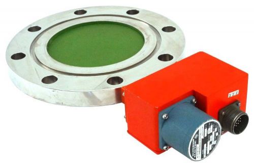 Vacuum general mdv-018 motorized butterfly throttle valve w/custom 11&#034;od flange for sale