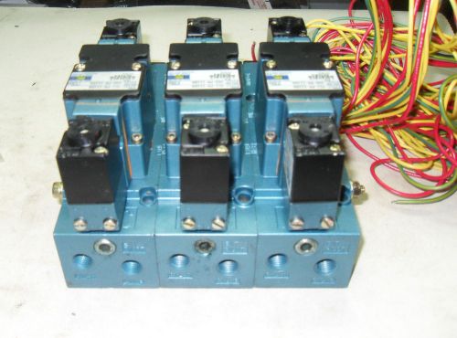 (x5-8) 1 new mac valves 6221c-411-pm-111da modif l060 solenoid valve unit for sale