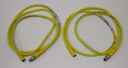 TURCK U2-02722 picofast EXTENSION CORDSET 3-WIRE 1 METER PKG 3-1-PSG 3M LOT OF 2