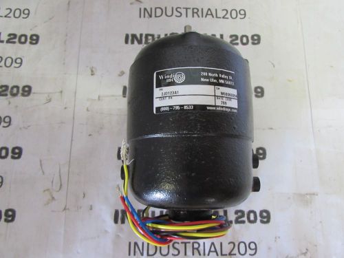 WINDINGS INC. ELECTRIC MOTOR 2JD123A1 , 115VAC 200 RPM NEW