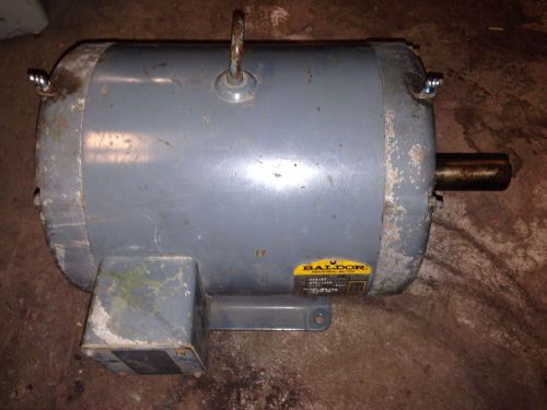 BALDOR ELECTRIC MOTOR 10HP 1725 RPM 3 PH 215T 200V 32 AMP 60 HZ M3313T 37B01X33