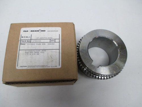 New falk 0765050 1015g20 flex 1/2 x 1/4 kw 2.1230/2.1240 in bore hub d303580 for sale