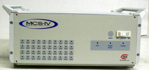 IGS MCS-IV MOBILE CALL SIMULATOR