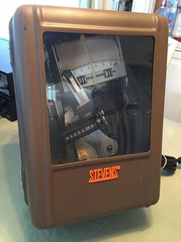 Brand New Stevens 61R Total Flow Meter with Mount and Chart Paper