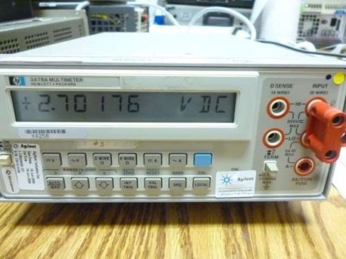 HP/Agilent 3478A Multimeter L628