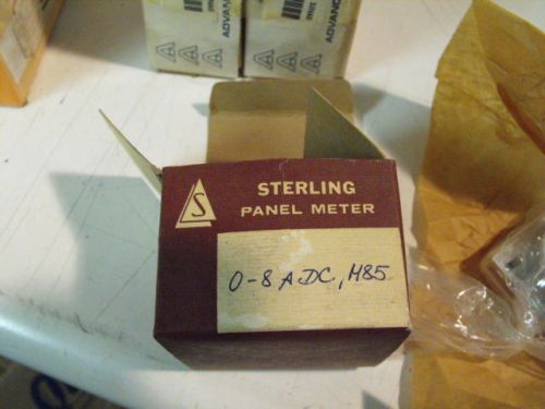 Sterling Panel Meter , 0 - 8 Amps DC, M85