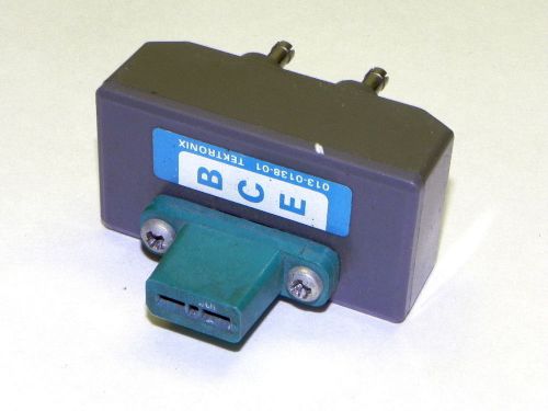 Tektronix 013-0138-01 kelvin sensing test adapter for curve tracer for sale