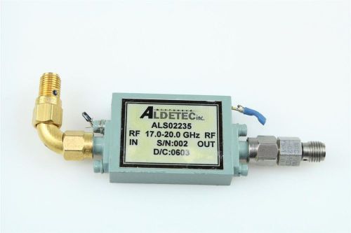 ALDETEC AMPLIFIER ALS02235 17-20GHz