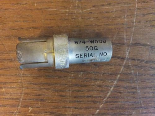 GR 874-W50B Resistive Termination Dummy load 50? 50 OHms General Radio connector