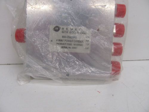 NOS REMEC M10003A1 4-WAY POWER DIVIDER