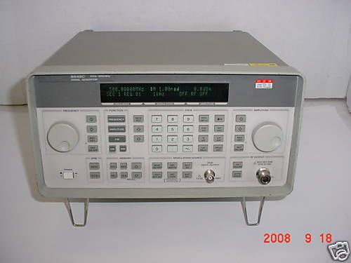 HP/Agilent 8648C Signal Generator with option 1E5