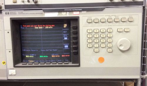 Hewlett Packard HP 54120B Digitizing Oscilloscope Mainframe 20 GHz, 4 Channel