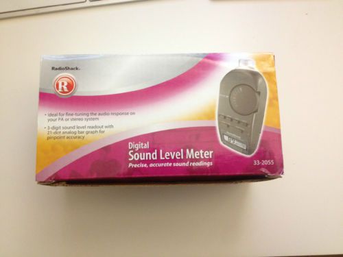 Radio Shack Digital Sound Level Meter