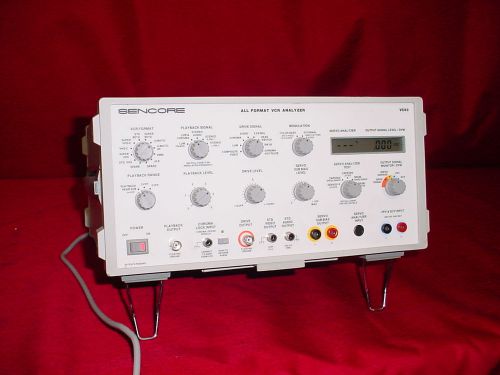 Sencore vc93 all format vcr analyzer electrical test equipment system for sale