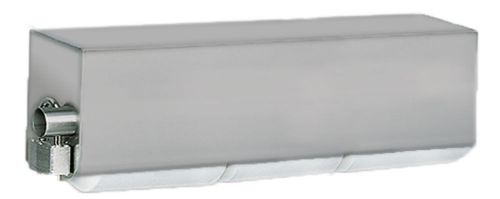 Royce Rolls Model #CTP-3 Stainless Steel Covered Triple Roll TP Dispenser