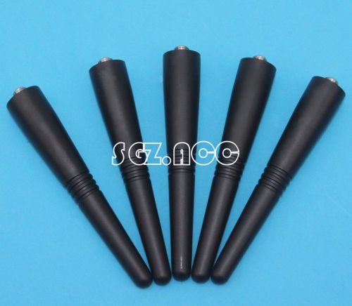 5x short uhf antenna fr motorola gp300 gp340 cp200 sp10 sp50 p110 p1225-ls ex560 for sale