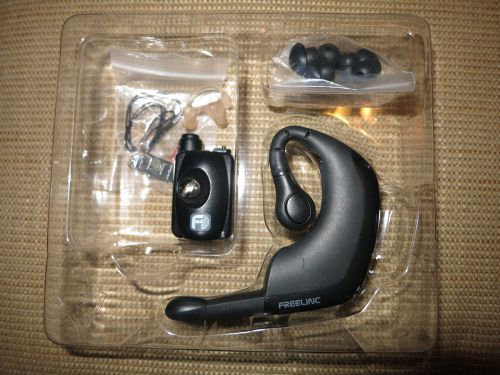 Freelinc Wireless Headset. 2-Way Radio. Freemotion FMT-200. With Adapter