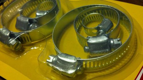 Hose clamps 12 PCs assorted sizes