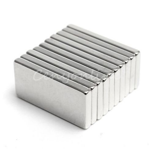 5pcs strong block cuboid ndfeb fridge magnets rare earth neodymium 20 x 10 x 2mm for sale