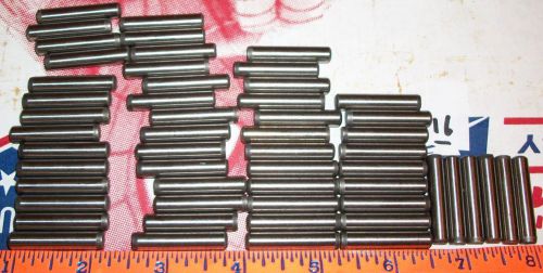 (QTY-55) HARDEN METAL DOWEL PINS GENERIC  1/4&#034; X 1-1/4&#034;   LOT 16