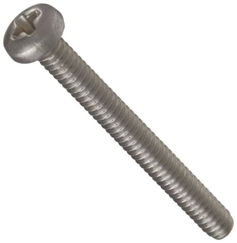 Stainless steel machine screw pan head phillips drive mil-spec ( pack of 25 ) for sale