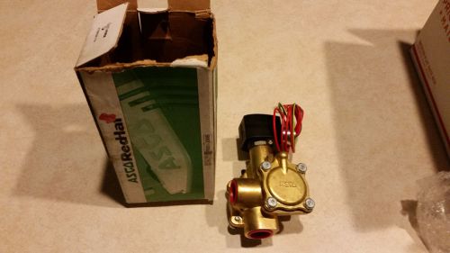 Asco Red-Hat II Solenoid Valve EF8316G074 3/4&#034; 3 Way New