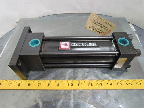 Hydro-Line BUN5F-2X6-N-1-4-S-F-V-1-1 Hydraulic Cylinder 2&#034; Bore 6&#034; Stroke