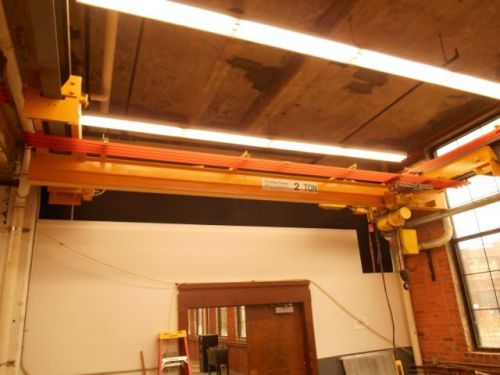 2 Ton CUSTOM CRANE, Approx. 17&#039; Span, Budgit Hoist Girder, Approx. 60&#039;(28631)