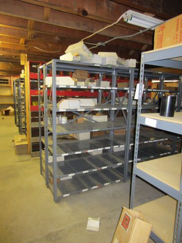 Open Industrial Shelving Unit