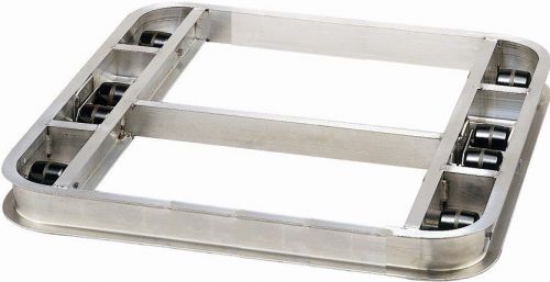 Tilt reinforced pallet dollie 42&#034; x 48&#034;  8 rollers 6,000 lb cap ***free shipping for sale