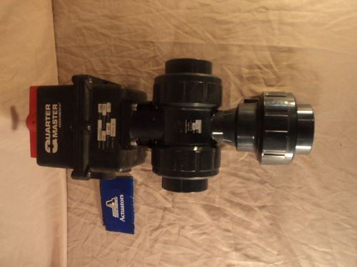 Asahi 2&#039;&#039; 3-way PVC Ball Valve With Electric Actuator