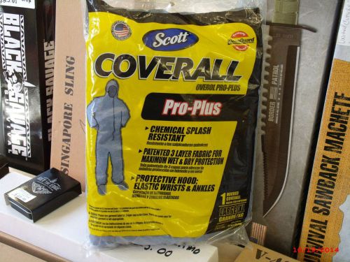 Protective Coverall Suite Scott Pro plus W/Hood FREE Shipping &amp; FREE Bonus Card!