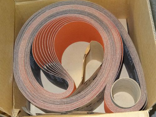 10 new 3M 577F Cubicut 6&#034; x 132&#034; Grit 60 Abrasive Sanding RB Cloth Belts 68683