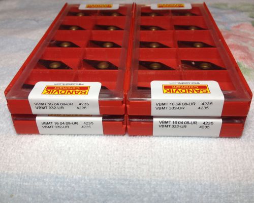 SANDVIK VBMT 332-UR 160408-UR 4235 CARBIDE INSERT