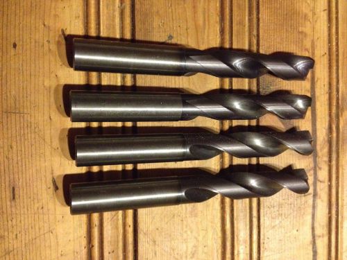 MITSUBISHI SOLID CARBIDE DRILLS MZS07188MB VP15TF Thru Coolant Drills. Lot Of 4