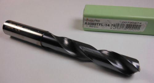 TITEX Carbide Coolant Alpha 4 Drill 14.75mm A3385TFL-14.75 &lt;1672&gt;