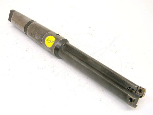 LAST ONE! USED KENDEX METCUT 1.160&#034; TAPER SHANK INSERT DRILL #4MT